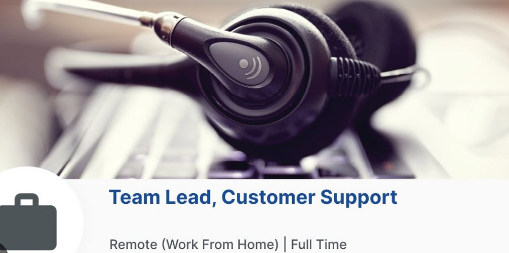 Remote Jobs in Canada and Australia - Customer Support Team Lead At Deel