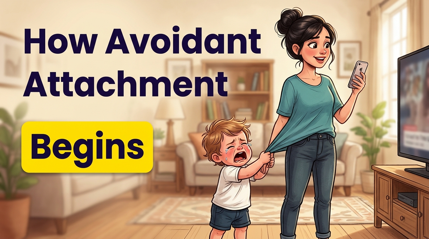 How Avoidant Attachment Forms: The Small Moments That Shape Your Child’s Emotional Future